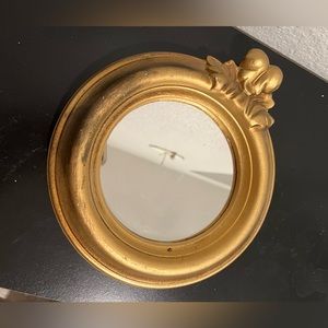 Gold vintage mirror